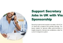 Support Secretary Jobs in UK