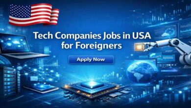 Tech Companies Jobs in USA for Foreigners