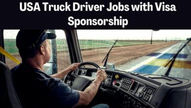 USA Truck Driver Jobs with Visa Sponsorship