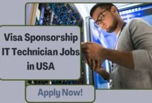 Visa Sponsorship IT Technician Jobs in USA