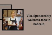 Visa Sponsorship Waitress Jobs in Bahrain