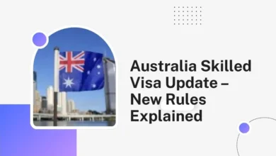 Australia Skilled Visa Update