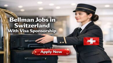 Bellman Jobs in Switzerland With Visa Sponsorship
