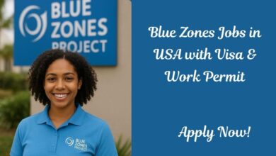 Blue Zones Jobs in USA with Visa & Work Permit