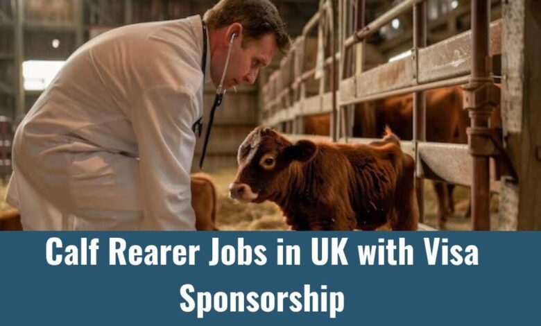 Calf Rearer Jobs in UK with Visa Sponsorship