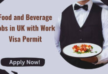 Food and Beverage Jobs in UK with Work Visa Permit