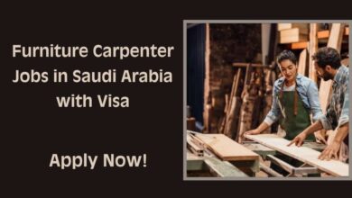 Furniture Carpenter Jobs in Saudi Arabia with Visa