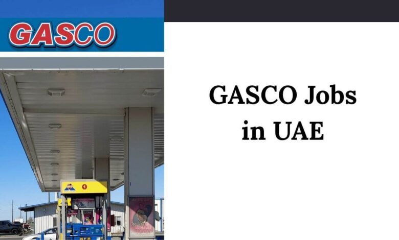GASCO Jobs in UAE