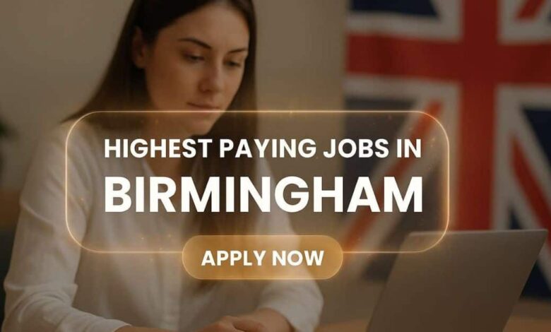 Highest Paying Jobs in Birmingham