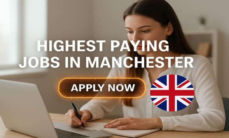 Highest Paying Jobs in Manchester