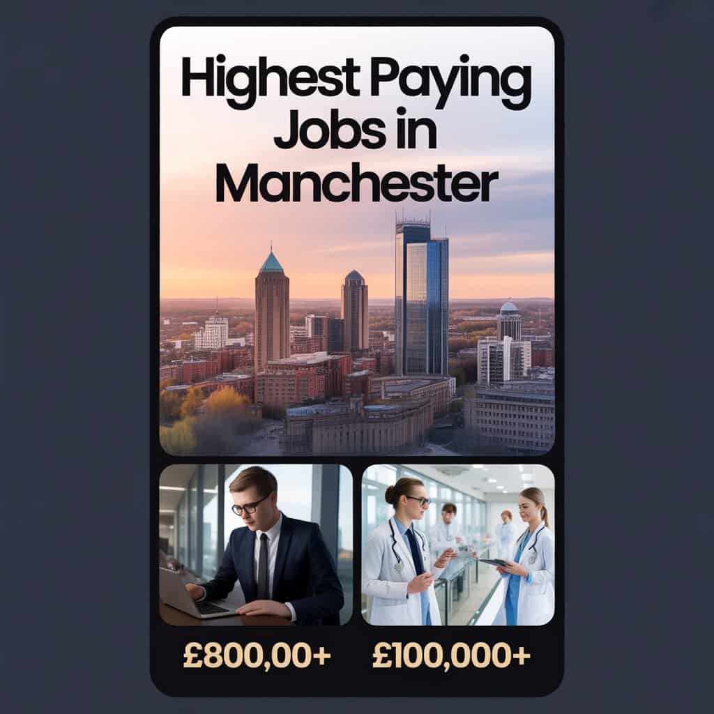 Highest Paying Jobs in Manchester