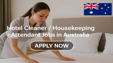 Hotel Cleaner Housekeeping Attendant Jobs in Australia
