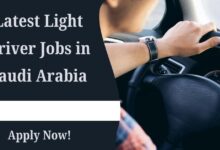 Latest Light Driver Jobs in Saudi Arabia