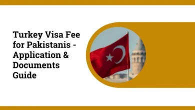 Turkey Visa Fee for Pakistanis