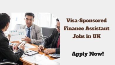 Visa-Sponsored Finance Assistant Jobs in UK