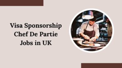 Visa Sponsorship Chef De Partie Jobs in UK