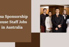 Visa Sponsorship House Staff Jobs in Australia