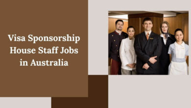 Visa Sponsorship House Staff Jobs in Australia