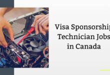 Visa Sponsorship Technician Jobs in Canada