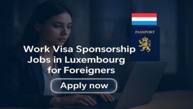 Work Visa Sponsorship Jobs in Luxembourg for Foreigners