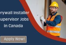 Drywall Installer Supervisor Jobs in Canada