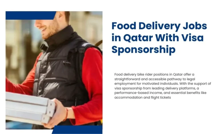 Food Delivery Jobs in Qatar