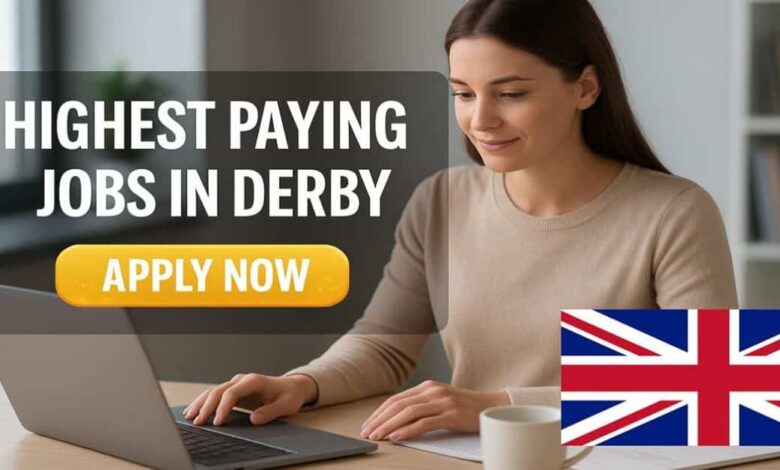 Highest Paying Jobs in Derby