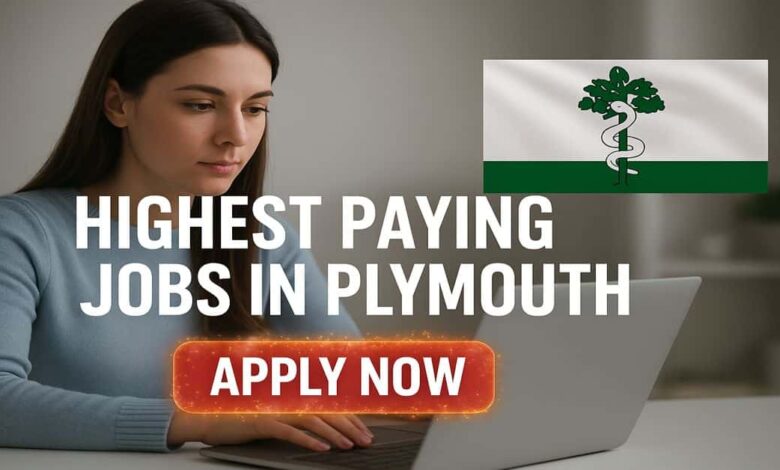 Highest Paying Jobs in Plymouth