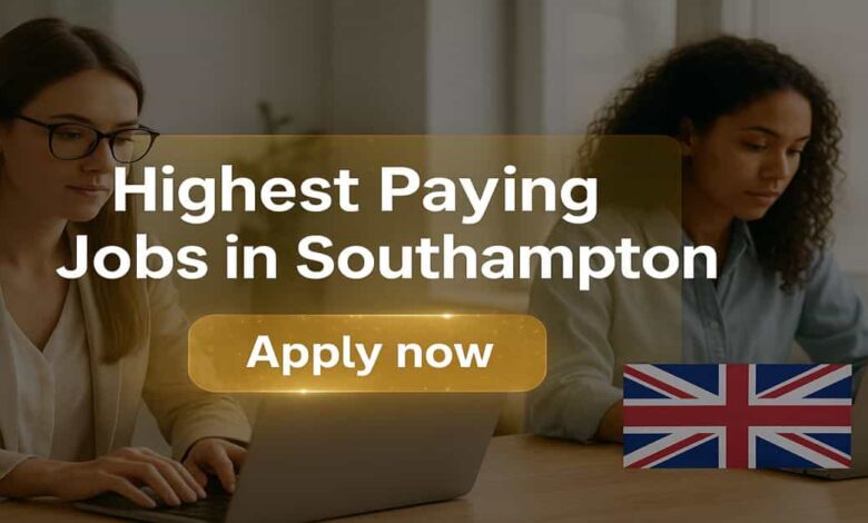 Highest Paying Jobs in Southampton