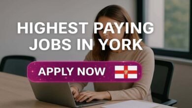 Highest Paying Jobs in York