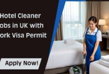 Hotel Cleaner Jobs in UK with Work Visa Permit