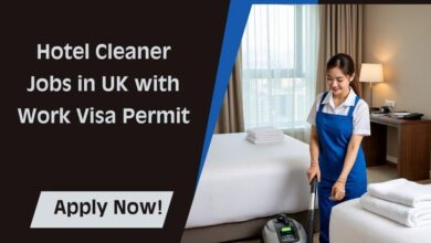 Hotel Cleaner Jobs in UK with Work Visa Permit