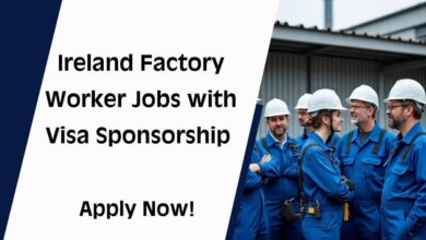 Ireland Factory Worker Jobs with Visa Sponsorship
