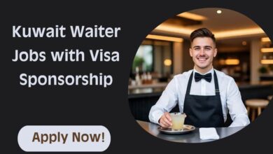 Kuwait Waiter Jobs with Visa Sponsorship
