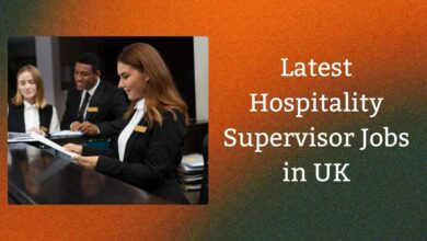 Latest Hospitality Supervisor Jobs in UK