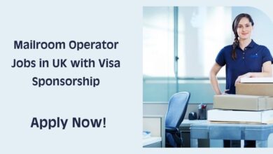 Mailroom Operator Jobs in UK with Visa Sponsorship