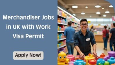 Merchandiser Jobs in UK with Work Visa Permit