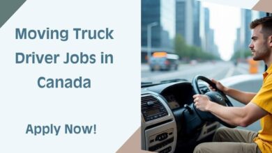 Moving Truck Driver Jobs in Canada