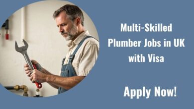 Multi-Skilled Plumber Jobs in UK with Visa