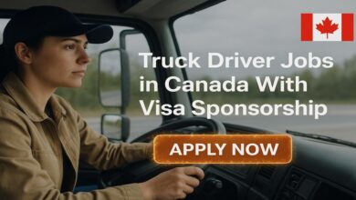 Truck Driver Jobs in Canada With Visa Sponsorship