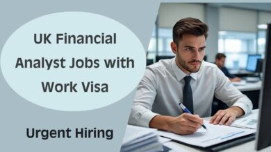 UK Financial Analyst Jobs with Work Visa