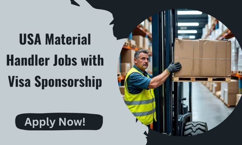 USA Material Handler Jobs with Visa Sponsorship
