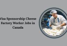 Visa Sponsorship Cheese Factory Worker Jobs in Canada