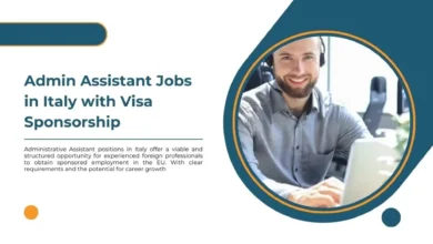 Admin Assistant Jobs in Italy