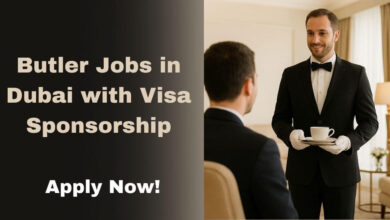 Butler Jobs in Dubai with Visa Sponsorship