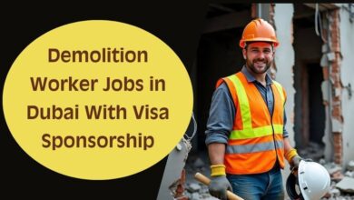 Demolition Worker Jobs in Dubai With Visa Sponsorship