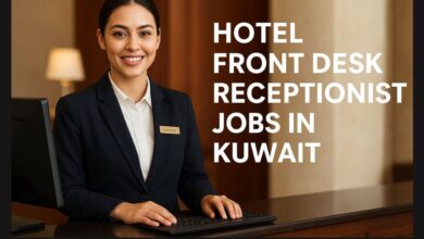 Hotel Front Desk Receptionist Jobs in Kuwait