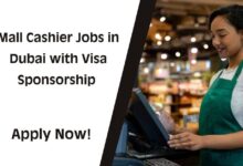 Mall Cashier Jobs in Dubai with Visa Sponsorship