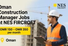 Oman Construction Manager Jobs at NES FIRCROFT