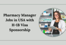 Pharmacy Manager Jobs in USA with H-1B Visa Sponsorship